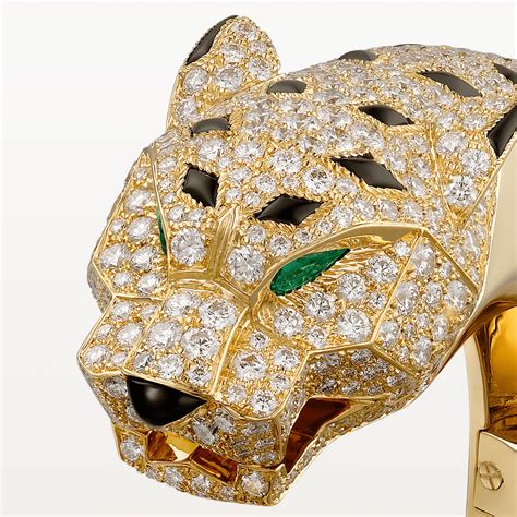 cartier bracelet panther|cartier interlocking bracelet.